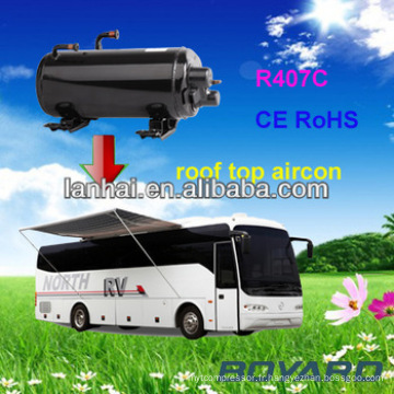 Systèmes de climatisation électriques pour camion avec compresseur rotatif horizontal R134a